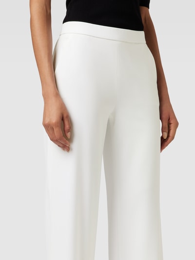 Raffaello Rossi Broek met paspelzakken aan de achterkant Offwhite - 3