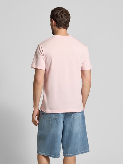 Lacoste Regular fit T-shirt van puur katoen Roze - 5