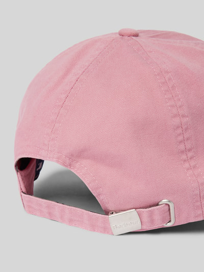 Barbour Basecap aus reiner Baumwolle Modell 'CASCADE' Rosa 3