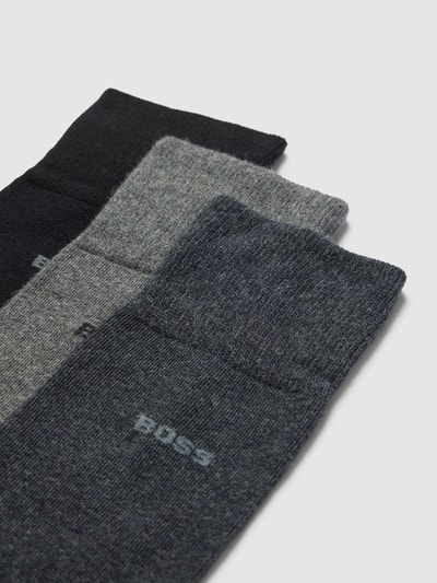 BOSS Socken mit Label-Detail im 3er-Pack Black 2