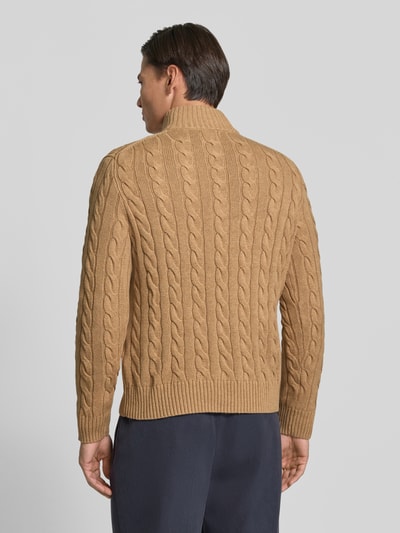 Polo Ralph Lauren Relaxed Fit Troyer aus reiner Baumwolle Beige 5