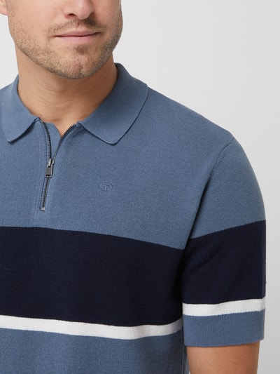 Tom Tailor Poloshirt aus Baumwolle  Blau 3