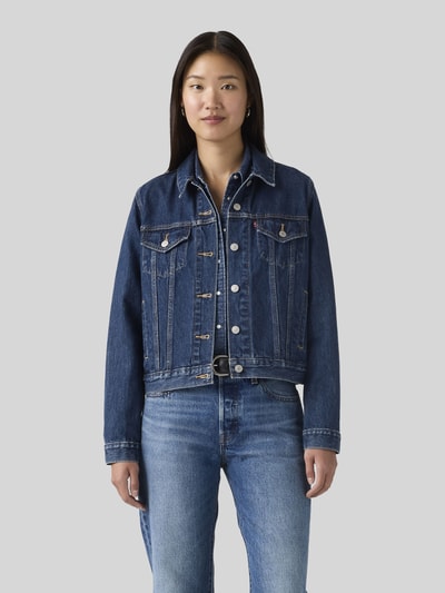 Levi's® 300 Regular Fit Jeansjacke aus reiner Baumwolle Blau 3