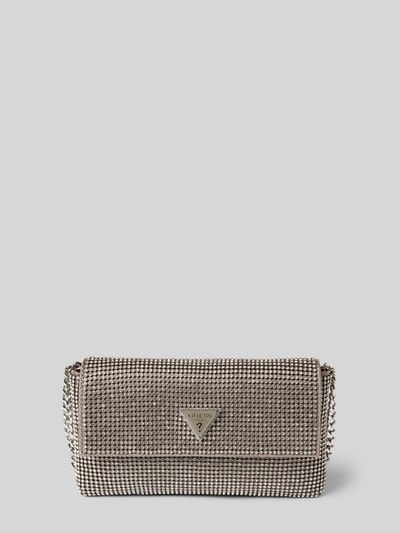 Guess Clutch mit Strasssteinbesatz Modell 'ZALINA' Silber 2