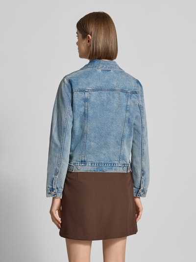 Levi's® 300 Regular Fit Jeansjacke aus Baumwoll-Lyocell-Mix ' Hellblau 5