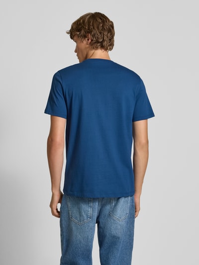 Calvin Klein Jeans Regular Fit T-Shirt mit Logo-Print Modell 'Class' Dunkelblau 5