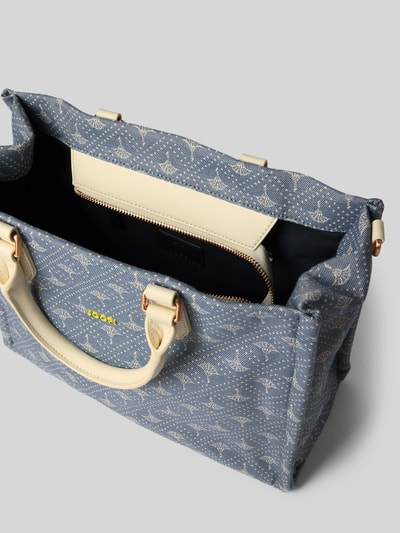 JOOP! Handtas met labelapplicatie, model 'origine denim aurelia' Jeansblauw - 5