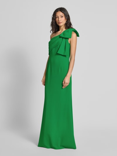 Adrianna Papell Abendkleid mit One-Shoulder-Träger Gruen 1