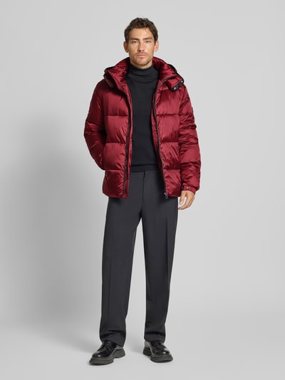 JOOP! Collection Steppjacke mit Reißverschlusstaschen Kirsche 1