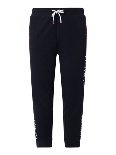 TOMMY HILFIGER PLUS SIZE sweatbroek met logo's Donkerblauw - 1