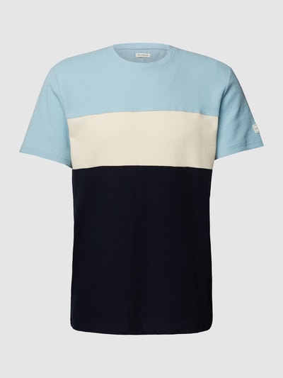 Tom Tailor T-Shirt im Colour-Blocking-Design Hellblau 2