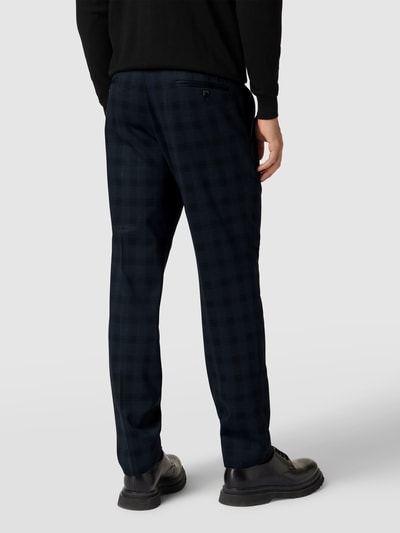 JOOP! Collection Slim Fit Anzughose mit Tartan-Karo Marineblau 5