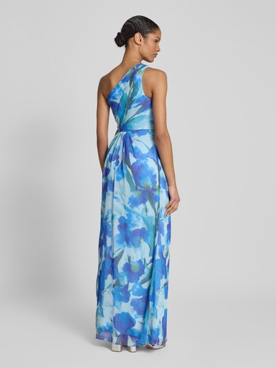 Adrianna Papell Abendkleid mit Knotendetail Blau 5