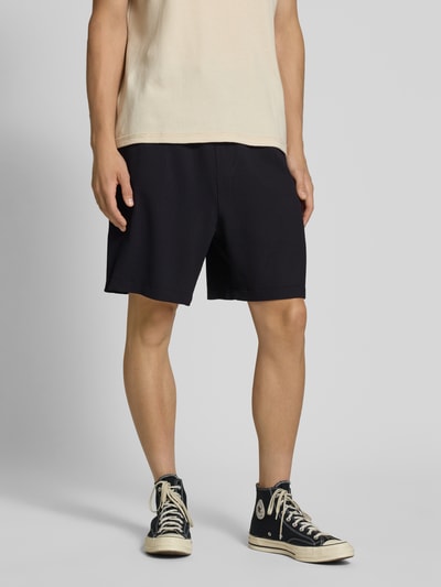 REVIEW Shorts mit elastischem Bund und Tunnelzug Black 4