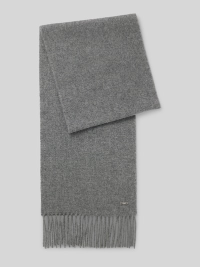 BOSS Sjaal van puur kasjmier, model 'PYETRO_30*190' Lichtgrijs - 2