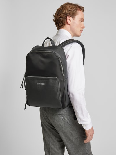 Antony Morato Rucksack mit Label-Applikation Black 1