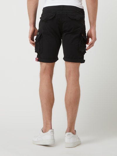 Alpha Industries Cargoshorts mit Stretch-Anteil Black 5