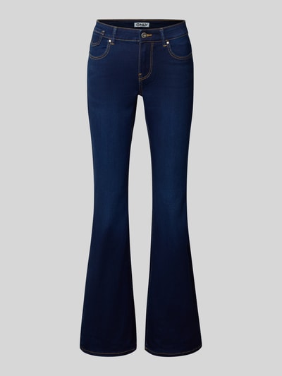 Only Bootcut jeans van katoenmix, model 'REESE' Jeansblauw - 2