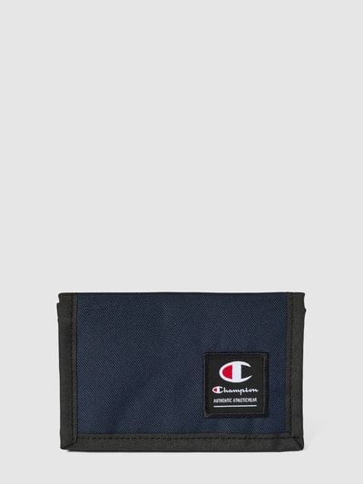 CHAMPION Portemonnaie mit Label-Patch Marine 1