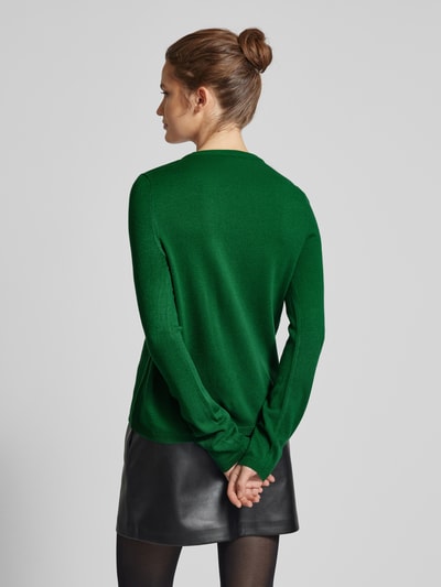 Only Gebreide pullover met ronde hals, model 'XMAS COOKIES' Groen - 5