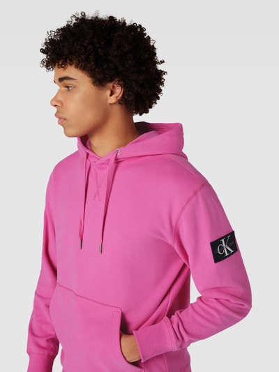 Calvin Klein Jeans Hoodie mit Label-Detail Pink 3