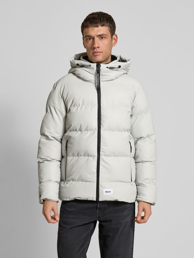 khujo Steppjacke mit Label-Patch Modell 'Dover' Offwhite 4