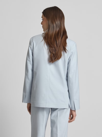 OPUS Blazer met reverskraag, model 'Jaomi' Lichtblauw - 5