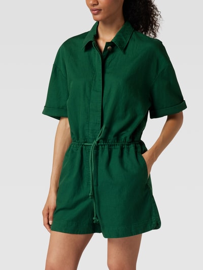 Marc O'Polo Denim PLaysuit met steekzakken opzij Lichtgroen - 4