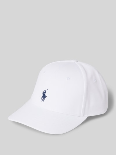 Polo Ralph Lauren Basecap mit Logo-Stitching Modell 'PLAYER' Weiss 1