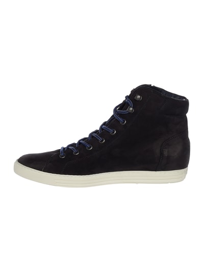 PAUL GREEN High Top Sneaker aus Veloursleder Dunkelblau 4