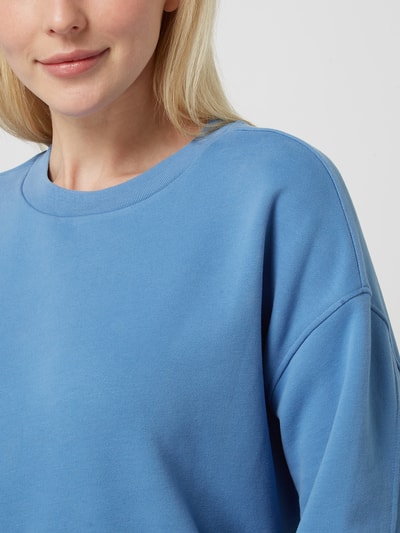 Armedangels Oversized Sweatshirt aus Bio-Baumwolle Modell 'Aarin' Rauchblau 3