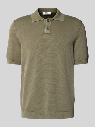 Marc O'Polo Denim Koszulka polo o kroju Regular Fit z czystej bawełny Oliwkowy 2