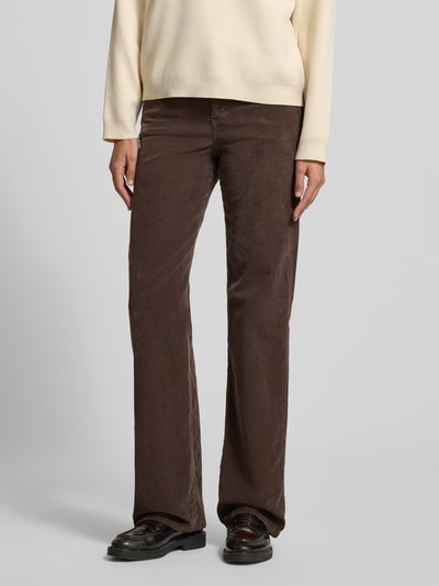 ANGELS Cordhose mit 5-Pocket-Design Modell 'Lara' Dunkelbraun 4
