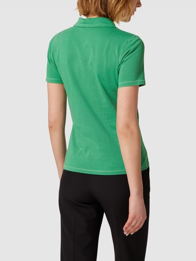 Marc O'Polo Poloshirt mit Brusttasche Gruen 5