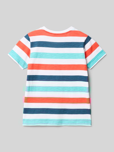 Blue Seven T-Shirt mit Brusttasche Weiss 3