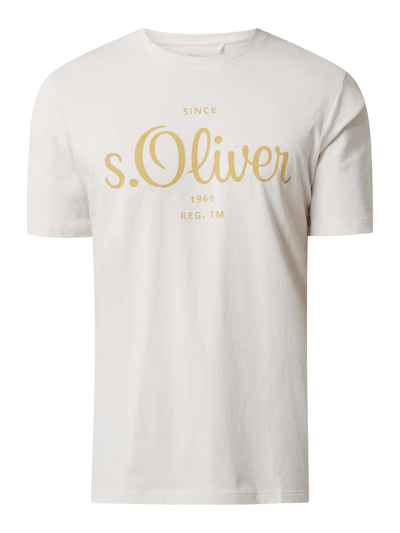 s.Oliver RED LABEL T-shirt met logo Kit - 2