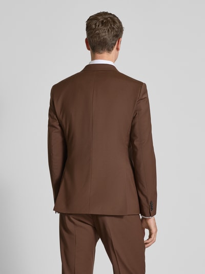 Tiger Of Sweden Slim Fit 2-Knopf-Sakko mit Pattentaschen Modell 'Jamie' Mittelbraun 5