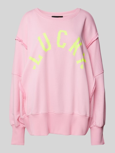 miss goodlife Sweatshirt mit Statement-Print Rosa 2