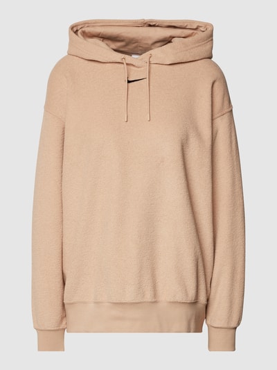 Nike Hoodie aus Frottee Beige 2