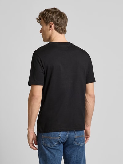 Tommy Hilfiger T-Shirt mit Label-Print Black 5