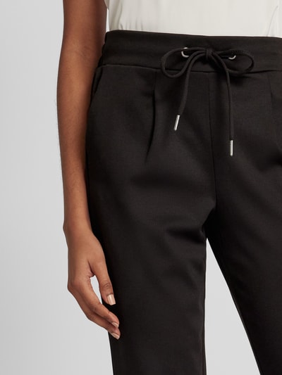 B.Young Spodnie materiałowe o skróconym kroju tapered fit model ‘RIZET’ Czarny 3