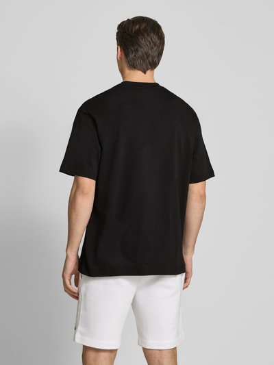 Lacoste T-Shirt mit Label-Detail Black 5