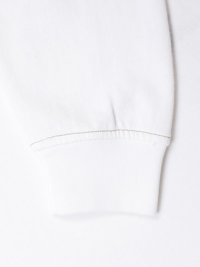 Levi's® Cropped Sweatshirt mit Logo Weiss 4