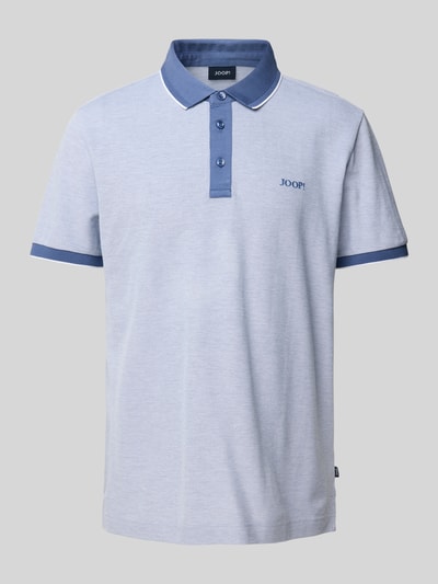 JOOP! Collection Poloshirt mit Label-Stitching Hellblau 2