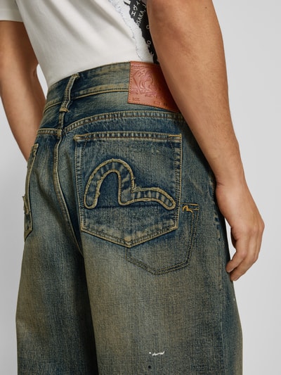 Evisu Relaxed Fit Jeans im Destroyed-Look Jeansblau 3