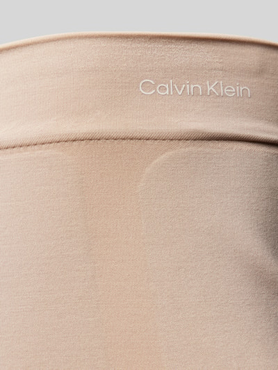 Calvin Klein Underwear High waist string met labelprint Beige - 2