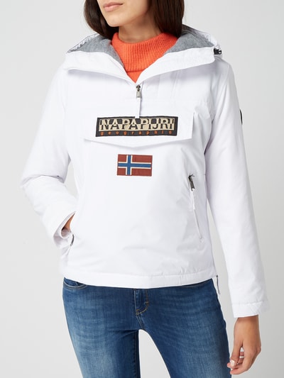 Napapijri Funktionsjacke in Schlupfform  Weiss 4