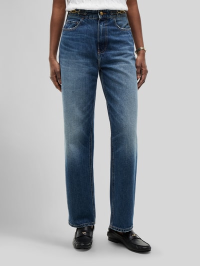 Tommy Hilfiger Tapered Fit Jeans aus reiner Baumwolle Bleu Melange 4