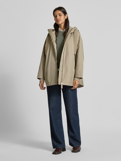 G-LAB Relaxed Fit Jacke mit Kapuze Modell 'PURE' Beige 1