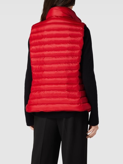 Wellensteyn Bodywarmer met labeldetail, model 'ITALY' Rood - 5